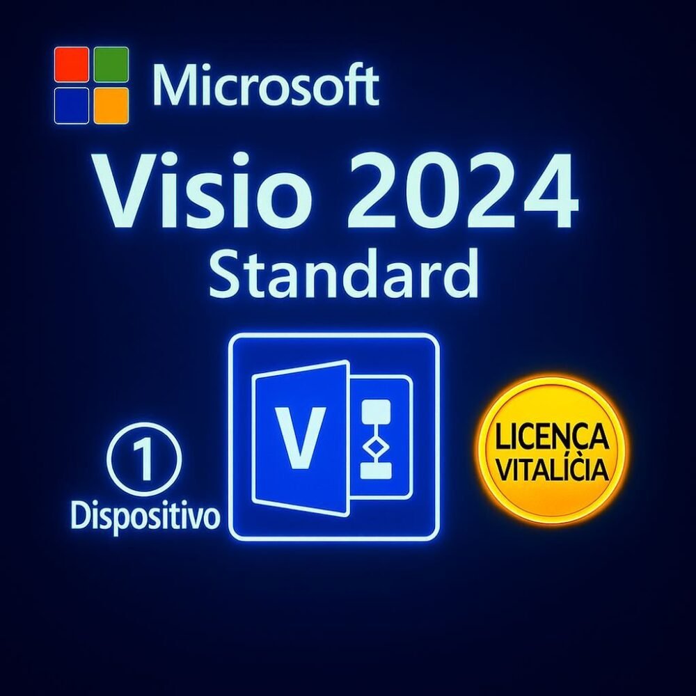 Visio 2024 Standard - Licença Digital - ESD