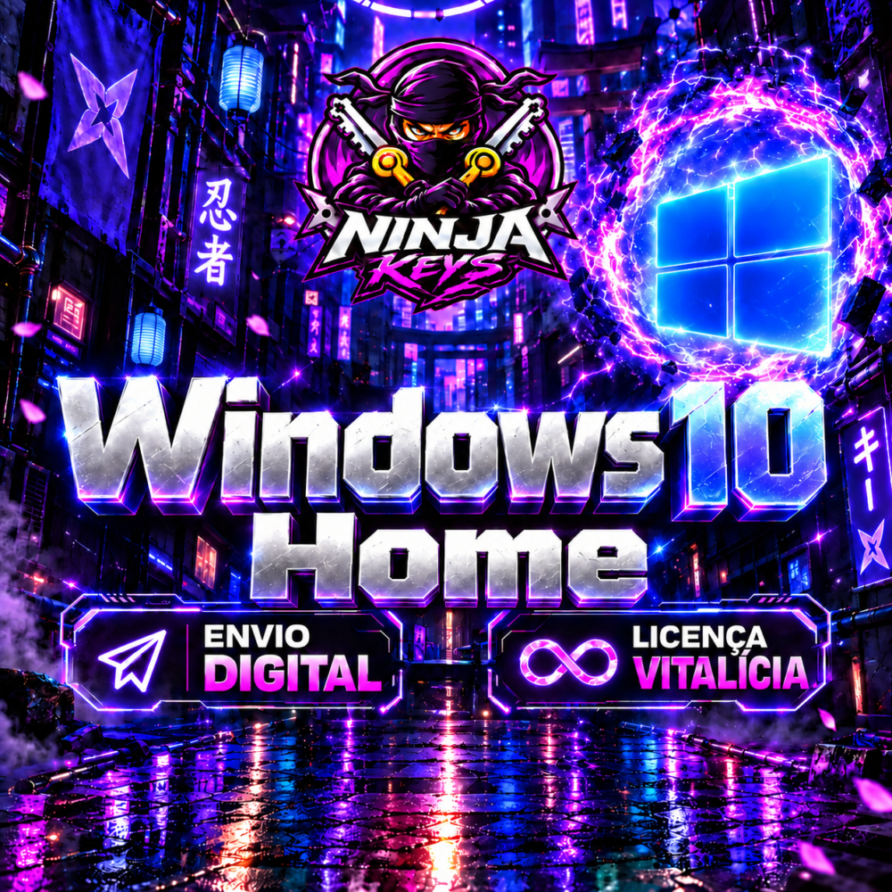 Windows 10 Home - Licença Digital - ESD