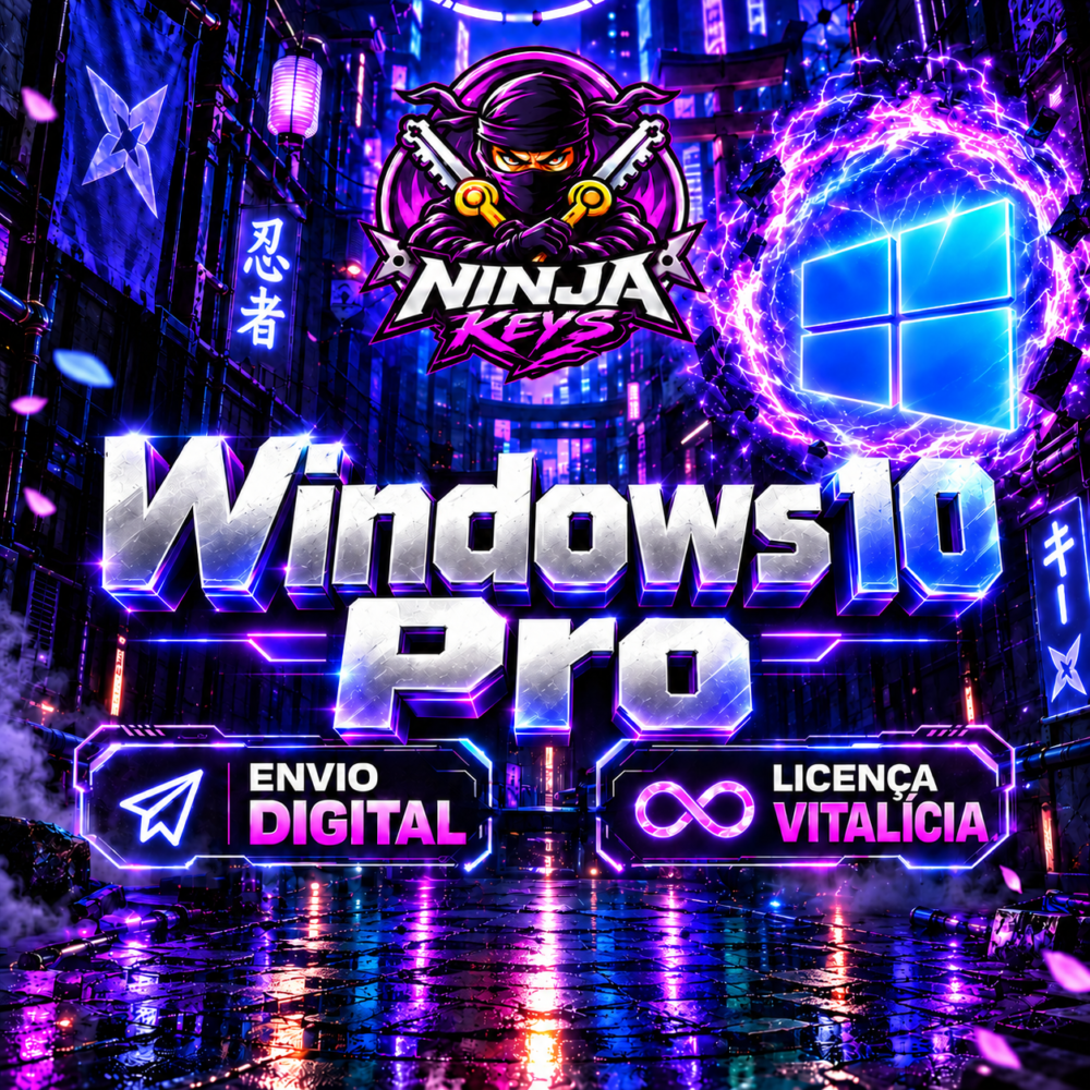 Windows 10 PRO - Licença Digital - ESD