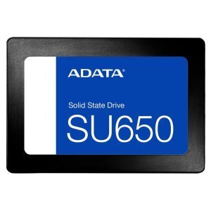 SSD 480GB ADATA SU650, 2.5', SATA III 6GB/S, LEIT 520MB/S, GRAV 450MB/S - ASU650SS-480GT-R