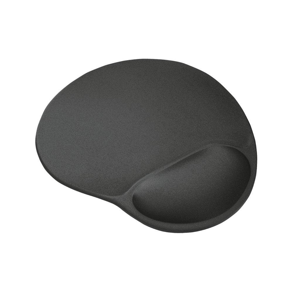 Mousepad C3Tech Com Apoio de Pulso Ergonômico Preto - MP-50