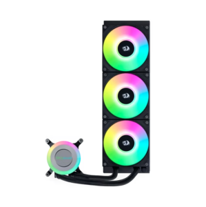 WATER COOLER 360MM LIAN LI GA II LITE REDRAGON EDITION, RGB, BLACK - GA2L36RB-RD - Imagem 4