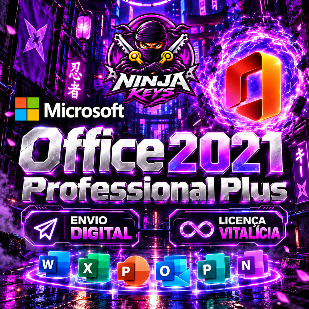 Office 2021 Pro Plus - Licença Digital - ESD