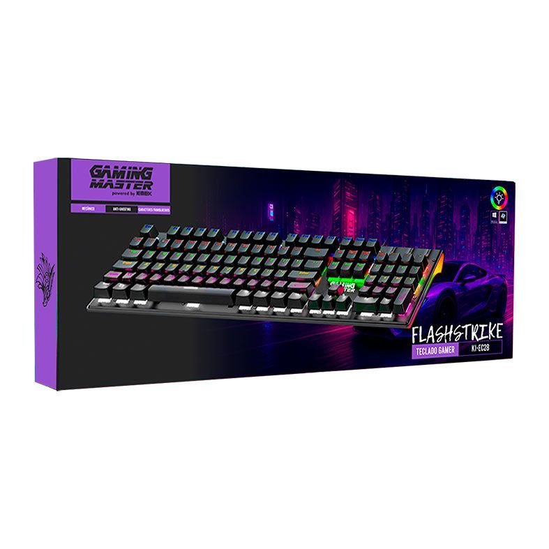 Teclado C3Tech USB Multimídia Preto - KB-M11BK