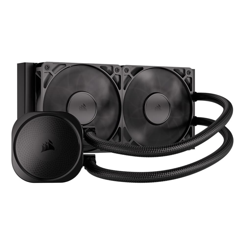 WATER COOLER 240MM GAMDIAS AURA GL 240 V2, RGB, BLACK - AURA GL 240 V2